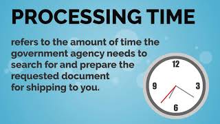 Vital Record Processing Times Explained