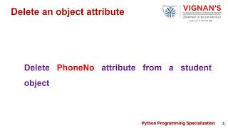 Add or delete attributes to an object in Python
