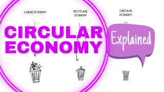 CIRCULAR ECONOMY explained in 1 Minute