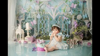 Fairy Theme Cake Smash \u0026 Milk Bath Photography Session |CAKE SMASH VLOG|