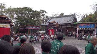 成岩3・4区祭礼20150412　成岩神社下降　東組　旭車MAH00927