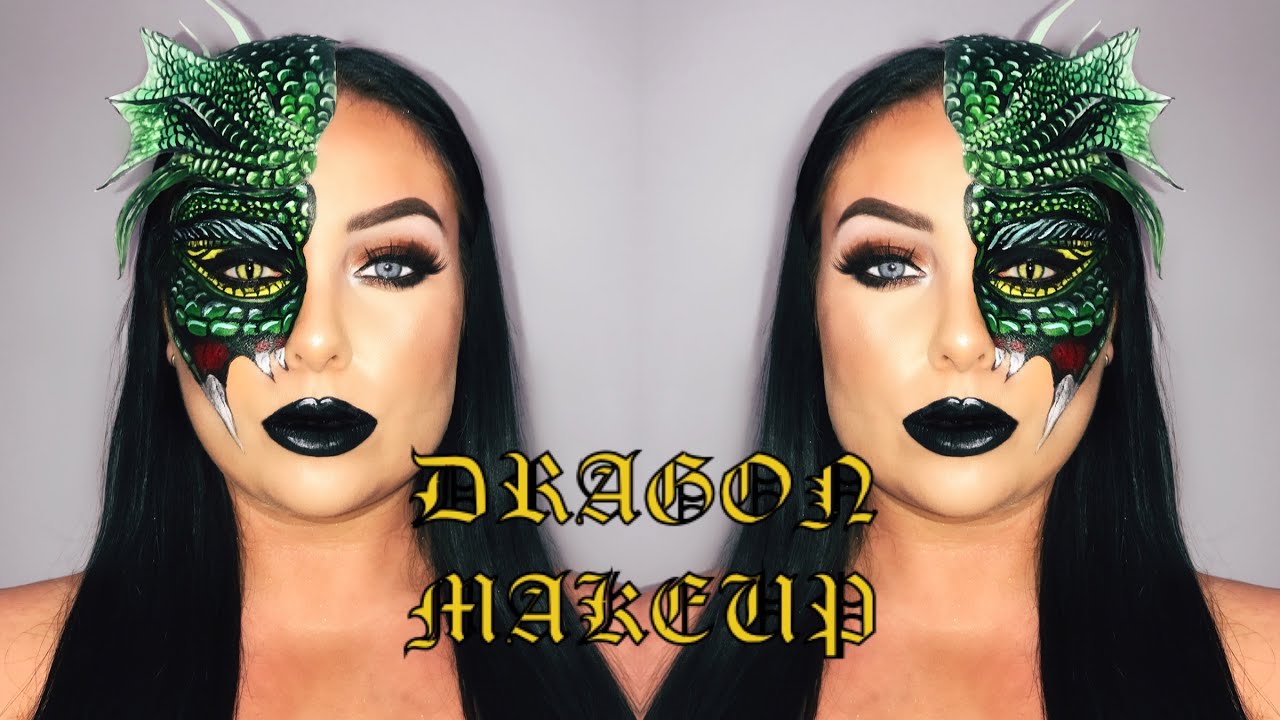Dragon Halloween Makeup Tutorial Halloween 2020 Youtube