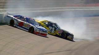 Bayne unhappy after wreck with Kwasniewski