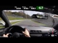 nurburgring nordschleife dn14 b7 rs4 8 06 on the second lap