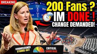 WNBA Commissioner Reaction Low Attendance Sparks Debate as Fans Demand Change
