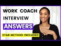 DWP Work Coach Interview Questions and Answers (STAR Method included)