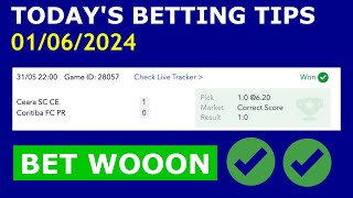 CORRECT SCORE + SURE BANKER OF THE DAY | 01/06/24 | FREE FOOTBALL BETTING TIPS | BIG ODDS