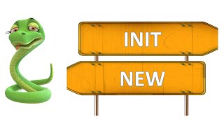 what is the difference between new and init in python