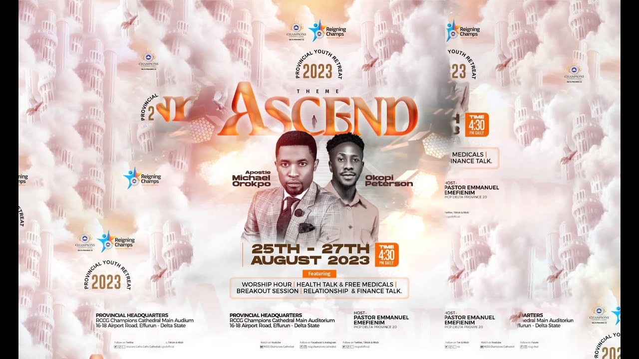 Ascend Apostle Michael Orokpo Thejesusculture