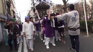 平成27年 平塚 弁財天社 祭礼 神輿渡御 。