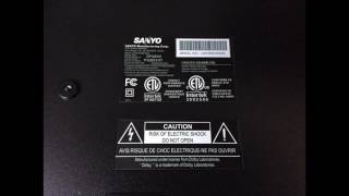 Sanyo DP32D53 - No Display Repair EASY