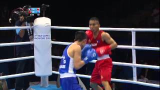 Boxing Day 2 Men's Bantam Weight 52kg 56kg Quarterfinals Bout 33   28th SEA Games Singapore 2015 720