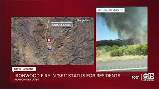 Two separate wildfires promps evacuation statuses, freeway closures