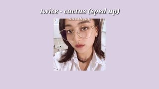 twice - cactus (sped up w/ eng lyrics)