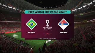 Brazil vs Serbia | FIFA World Cup Qatar 2022™ | LIVE