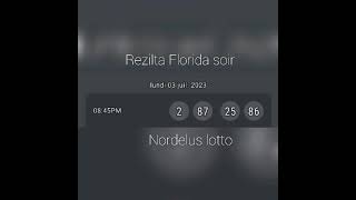 Rezilta Florida soir