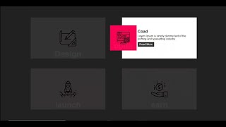 Responsive Card Hover Effects Html5 & CSS3