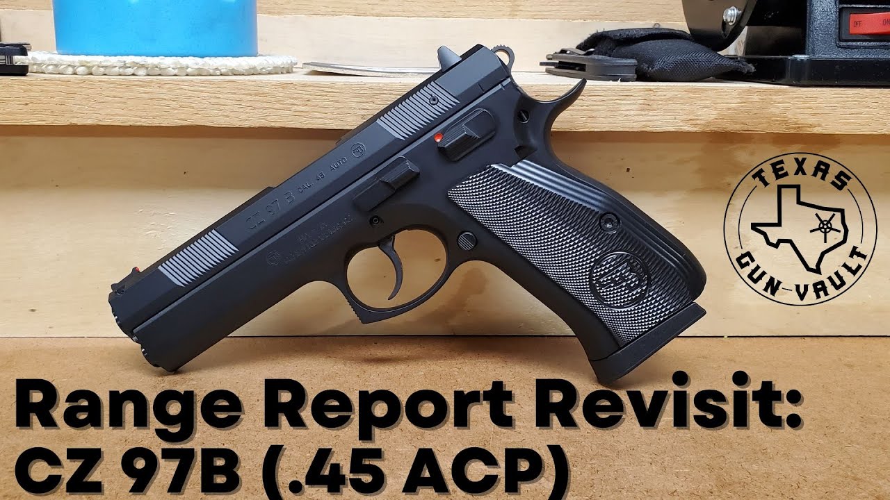 Range Report (Revisit): CZ 97B (The Now Discontinued .45 ACP CZ Pistol ...