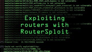 Exploit a Router Using RouterSploit [Tutorial]