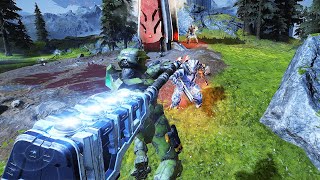 Halo Infinite - 3rd person Rushdown Hammer and Striker Sidekick on Legendary...