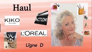 Haul  👛  Kiko/Action/L'Oréal ✾ Ligne D💫