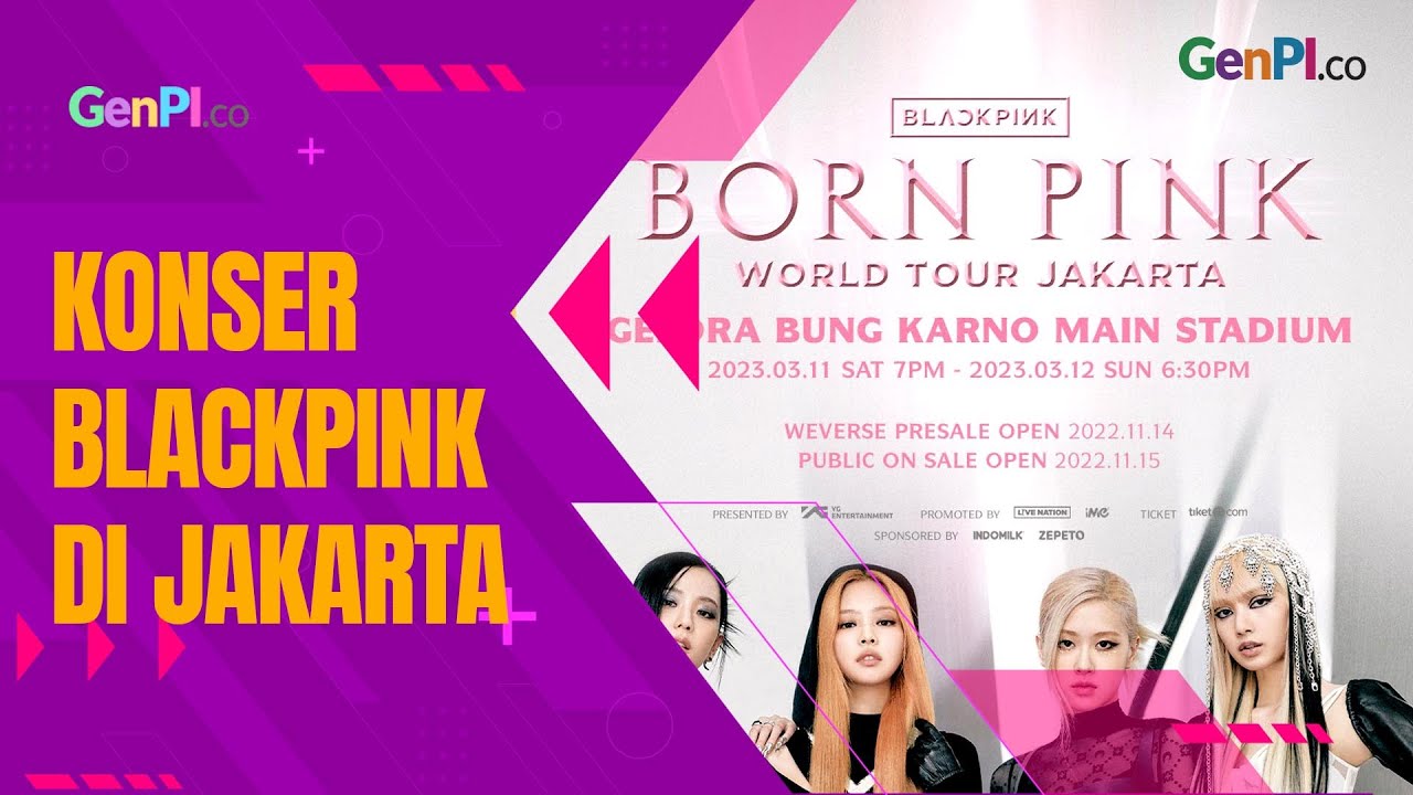 Detail Harga Tiket Konser Blackpink Di Jakarta - YouTube