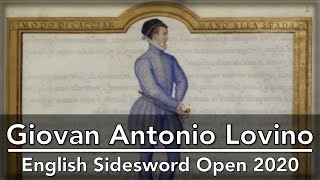 Giovan Antonio Lovino's single sword - A lecture by James Barker