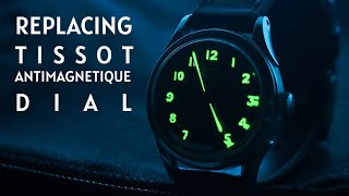 MAKING A CUSTOM VINTAGE DIAL - TISSOT ANTIMAGNETIQUE