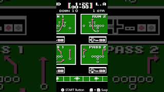 Tecmo Super Bowl - Original Nintendo on the Nintendo Switch - game play - January 24, 2025