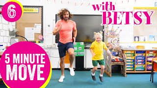 5 Minute Move Featuring Betsy | The Body Coach TV