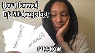 HOW I REMEMBERED TOP 200 DRUGS FAST| HANDS ON LEARNER!