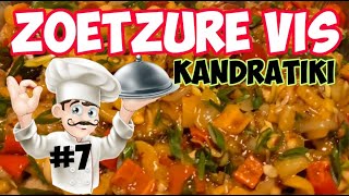 Zoetzure Vis Kandratiki (adelaarsvis), Masak Ikan Goreng, Suriname en Chinese Gerechten,