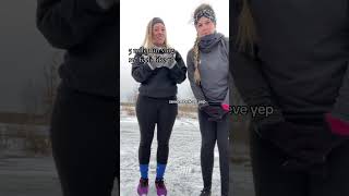 Winter run vlog #run #running #winterrunning #runners