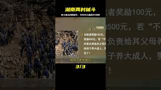 20世紀最大的村民械斗，湖南兩村5000人激烈沖突，步炮戰34小時 #紀錄片 #人間世 #醫院 #生命緣 #真實案件