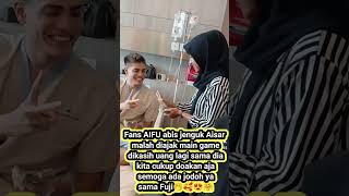 Aisar dijenguk ibu ibu didoakan berjodoh sama Fuji