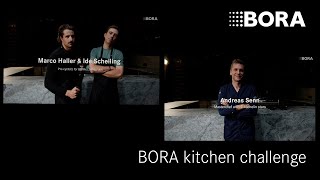 Pro cyclists Marco Haller \u0026 Ide Schelling vs. Andreas Senn | BORA Kitchen Challenge