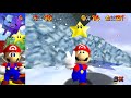 super mario 64 100% walkthrough cool cool mountain course 4