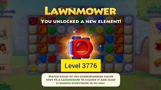 Township Colorful Puzzle  Lawnmower Element Unlocked | Colorful Puzzle Level 3776