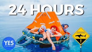 STRANDED AT SEA FOR 24 HOURS (shark-filled waters)