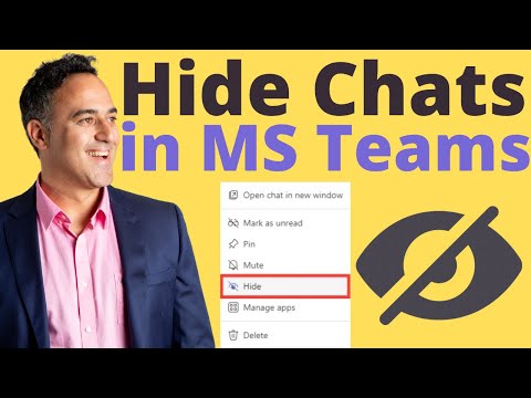 How to Hide the Chat in Microsoft Teams