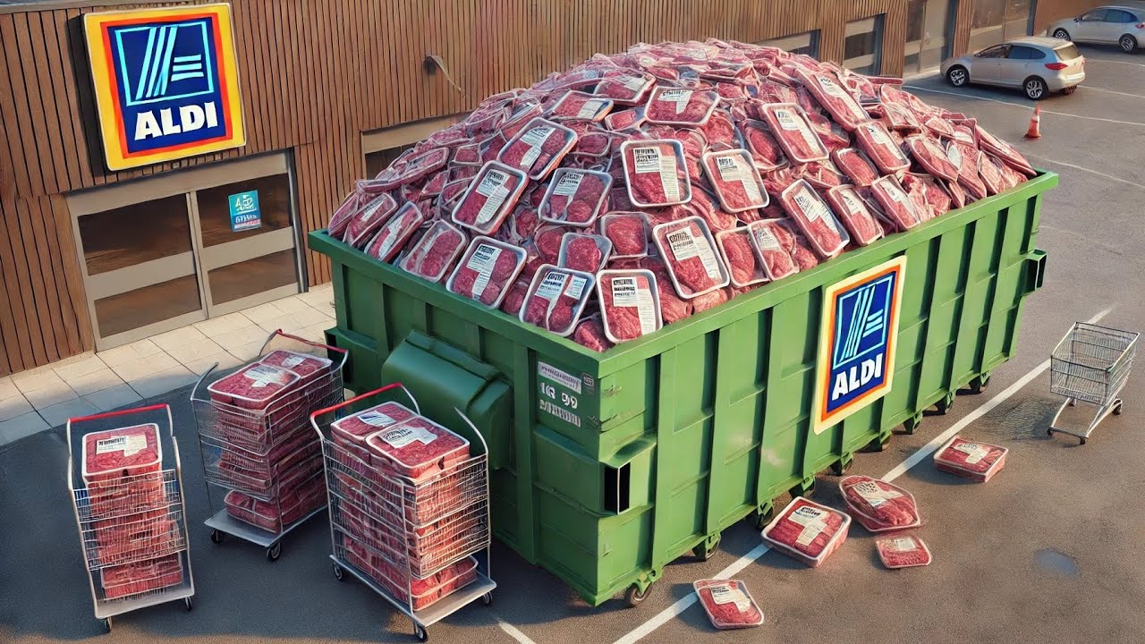 Dumpster Diving Aldi 123 Youtube