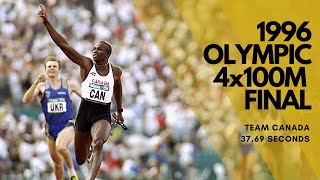 1996 Olympic 4x100m Relay - Mens