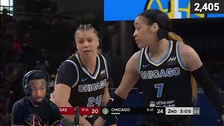 A’JA WILSON GAME WINNER! dMillionaire REACTS to Las Vegas Aces vs. Chicago Sky FULL GAME HIGHLIGHTS