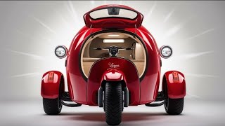 This 2025 Vespa Camper Tricycle Will Change How You Travel Forever