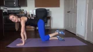 Hands and Knees Bent Leg Side Lift