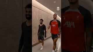 Gym time for Salah and van Dijk 💪