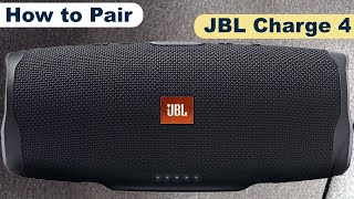 How to Pair JBL Charge 4 Bluetooth Speaker: Easy Connection Guide