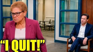 LA Mayor RAGE QUITS CNN INTERVIEW After Her Trump Assassination Support BACKFIRES!
