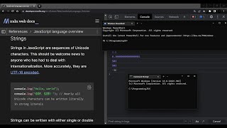 JavaScript - Strings and Other Types.