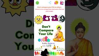 Buddha Quotes 136 Don't Compare Your Life #shorts